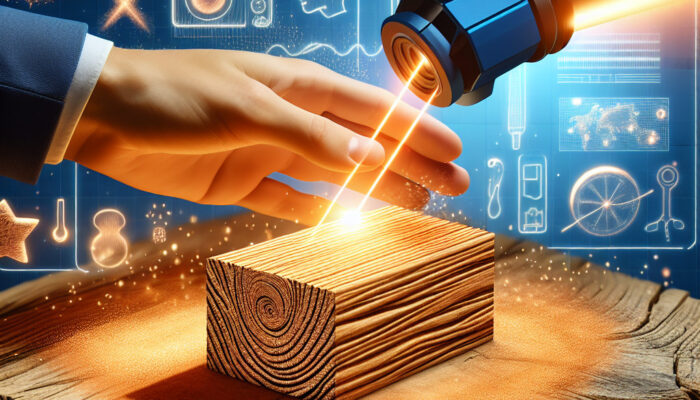Laserreinigung von Holz in der Lebensmittelverarbeitung