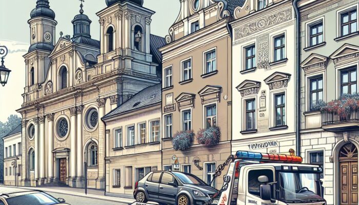Holowanie Sieradz – kiedy laweta to jedyne wyjście?